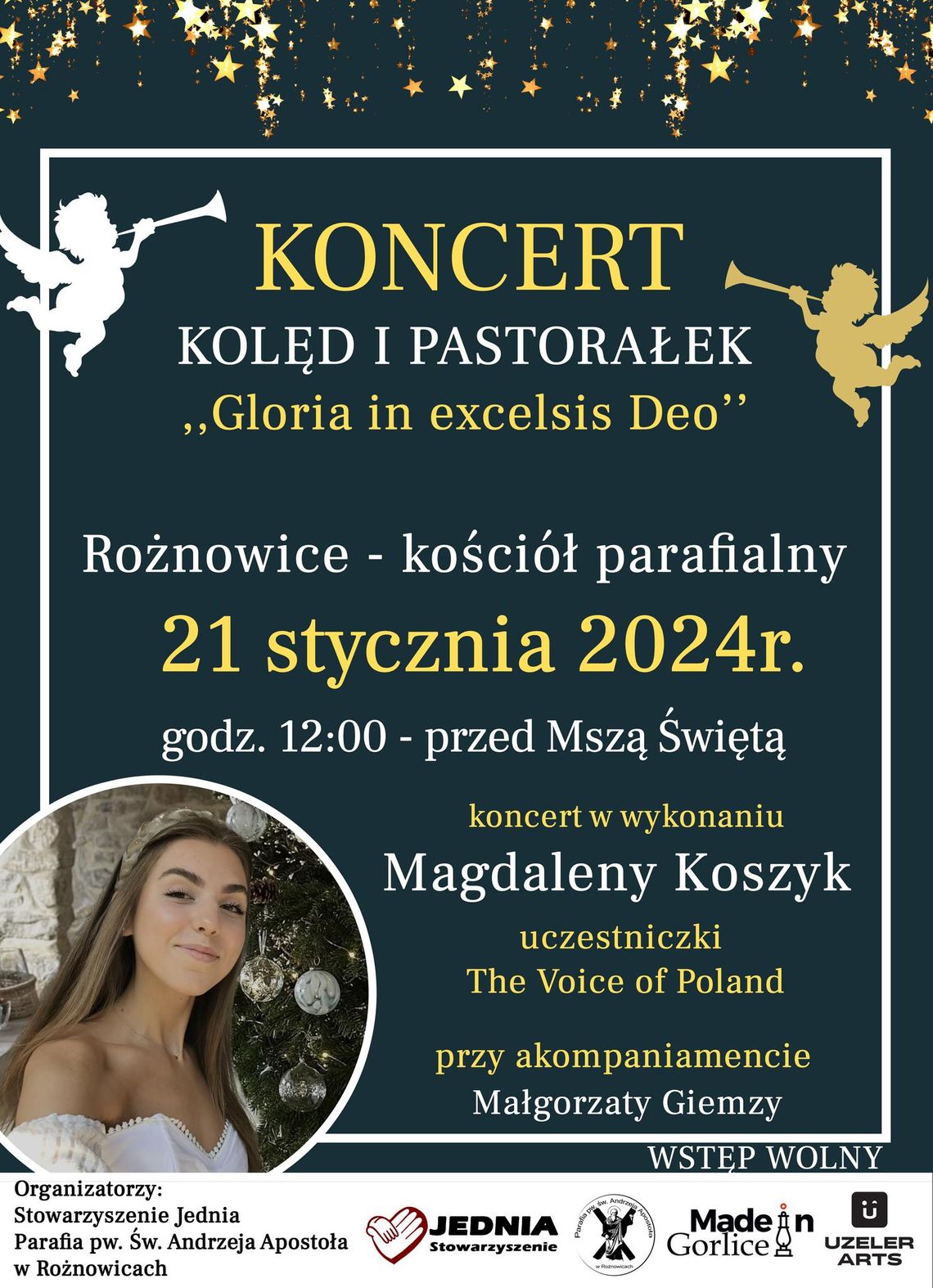 Koncert kolęd i pastorałek „Gloria in excelsis Deo” | halogorlice.info
