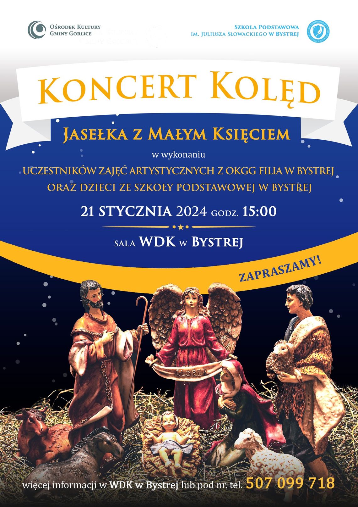 „Koncert Kolęd – Jasełka z Małym Księciem” | halogorlice.info