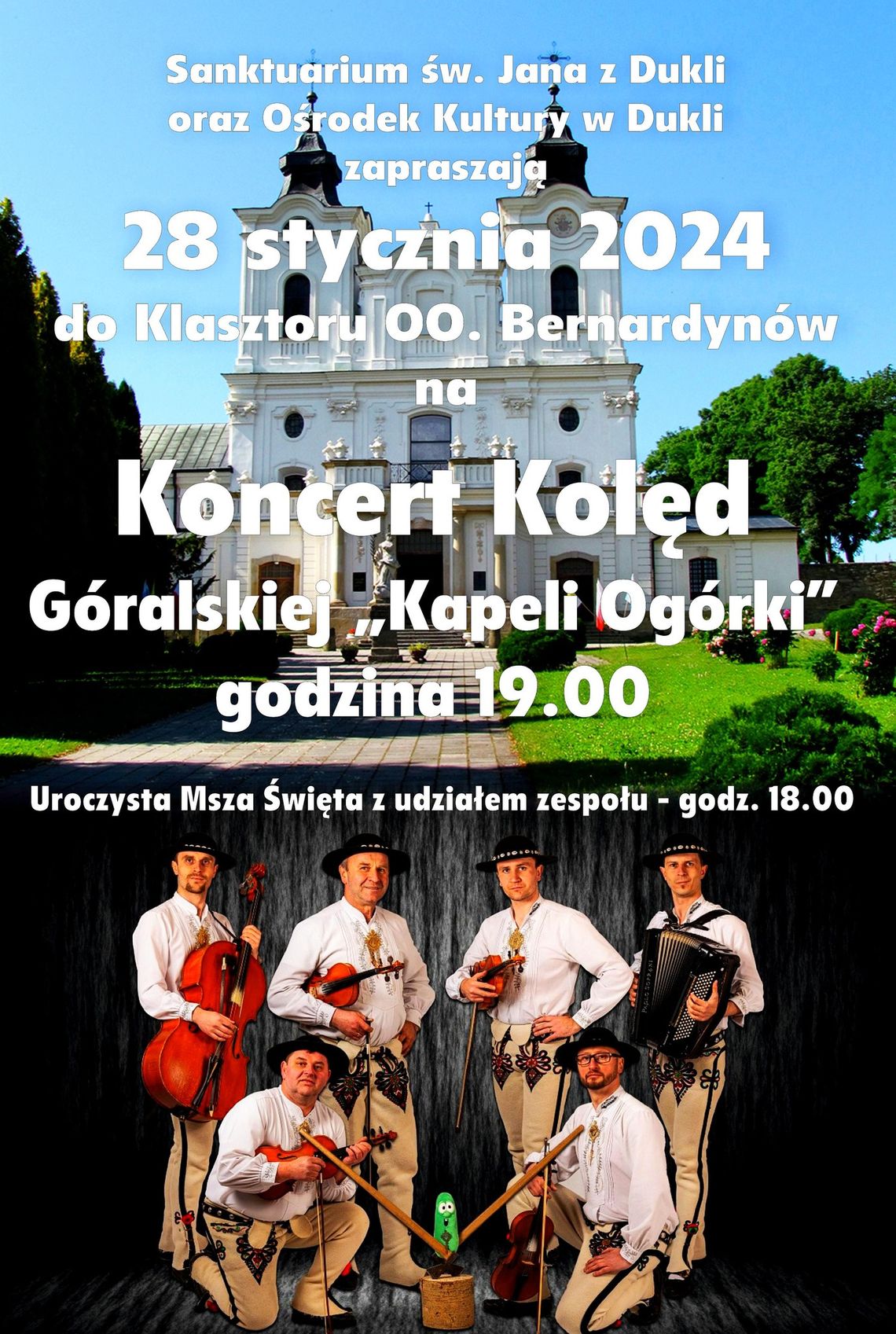 Koncert Kolęd w Klasztorze OO. Bernardynów | halogorlice.info