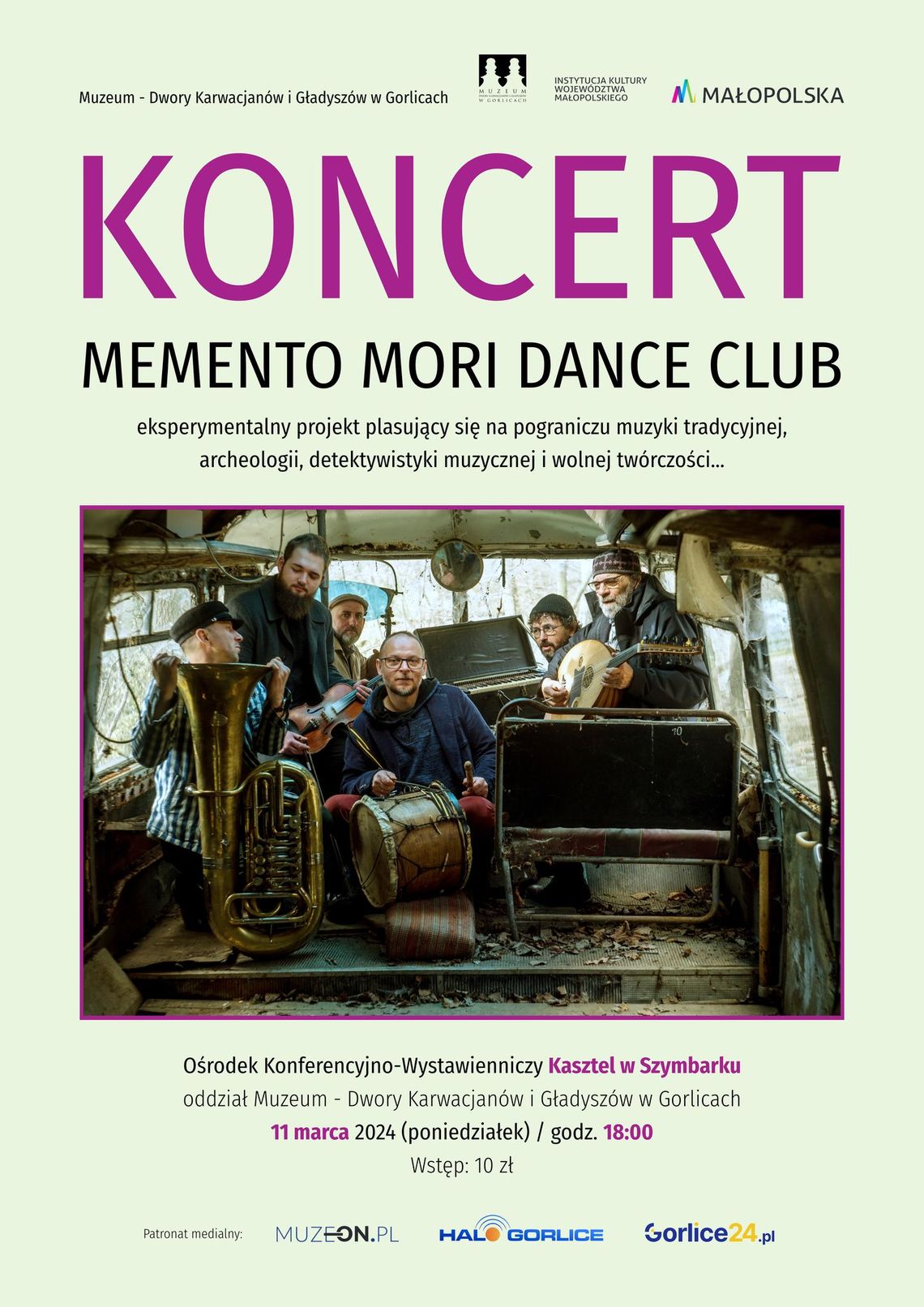Koncert „Memento Mori Dance Club” | halogorlice.info