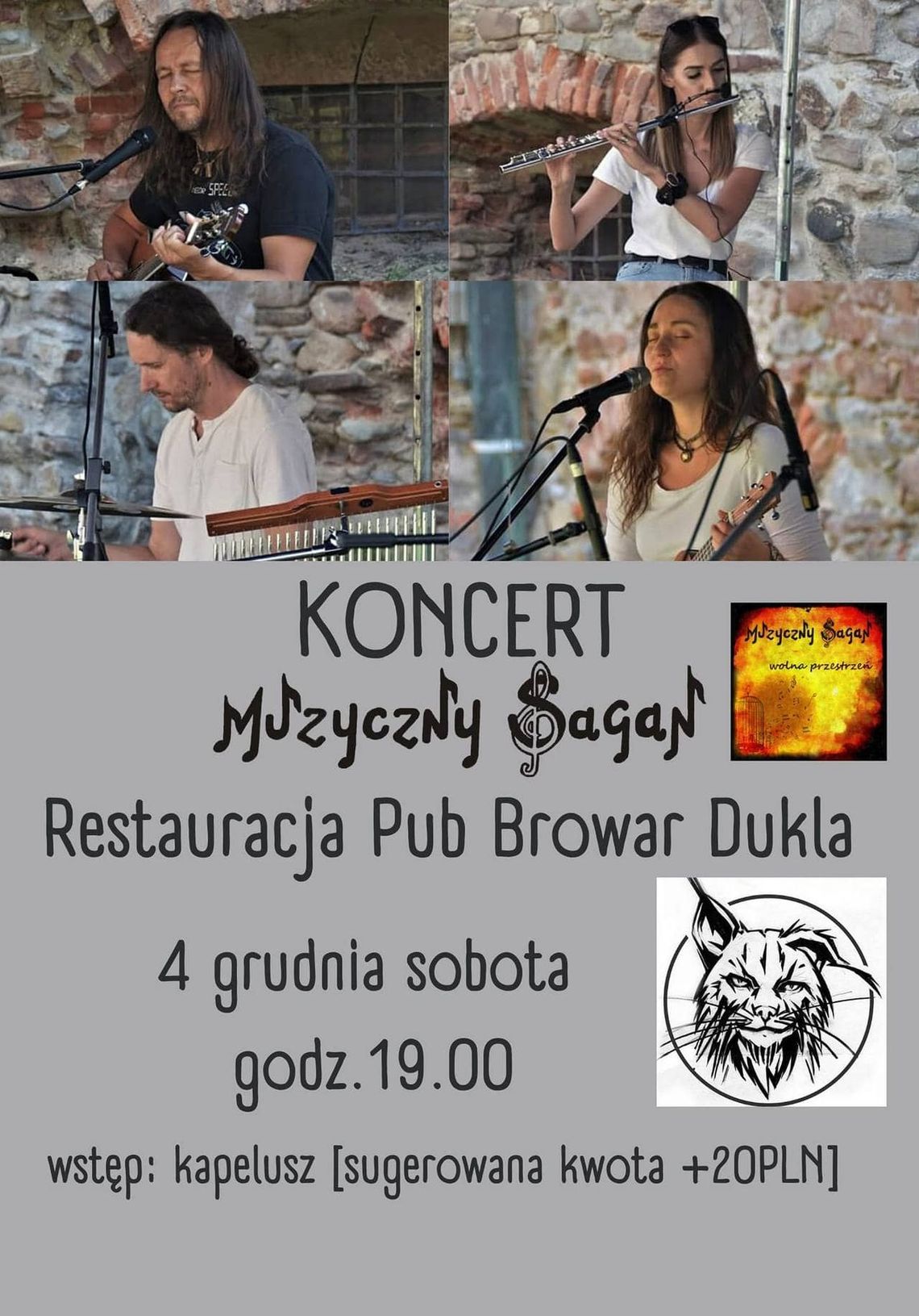 Koncert Muzyczny SAGAN w Browar Dukla | zapowiedzi imprez – halogorlice.info