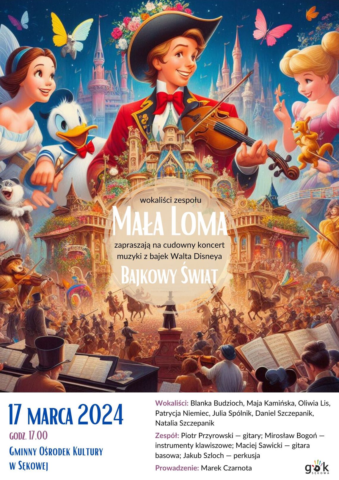 Koncert muzyki z bajek Disneya | halogorlice.info