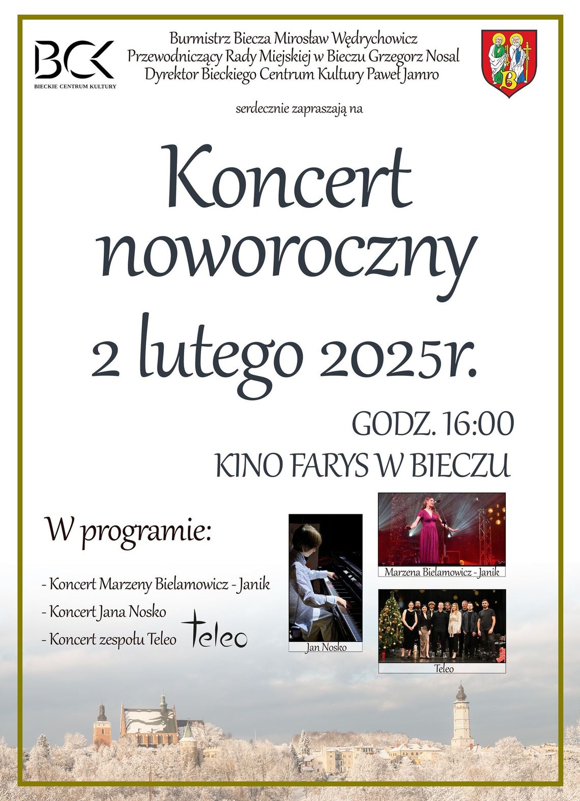 Koncert Noworoczny w Bieczu | zapowiedzi imprez – halogorlice.info