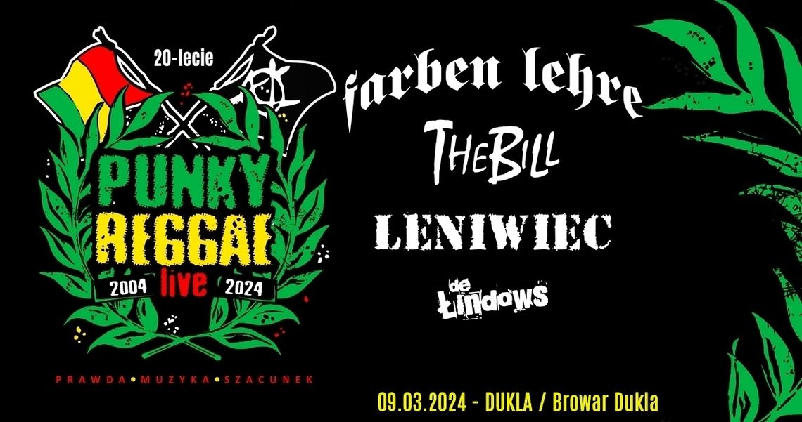 Koncert Punky Reggae live 2024 w Dukli | halogorlice.info