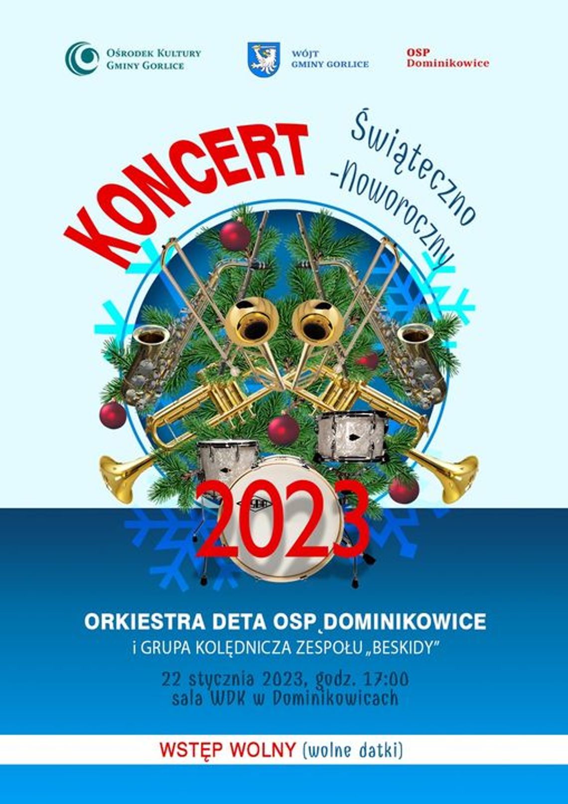 Koncert Świąteczno-Noworoczny 2023 – Dominikowice | halogorlice.info
