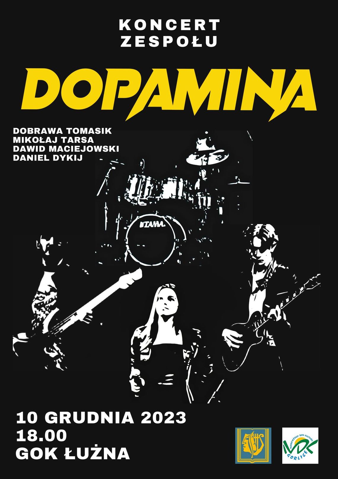 Koncert zespołu Dopamina w Łużnej | halogorlice.info