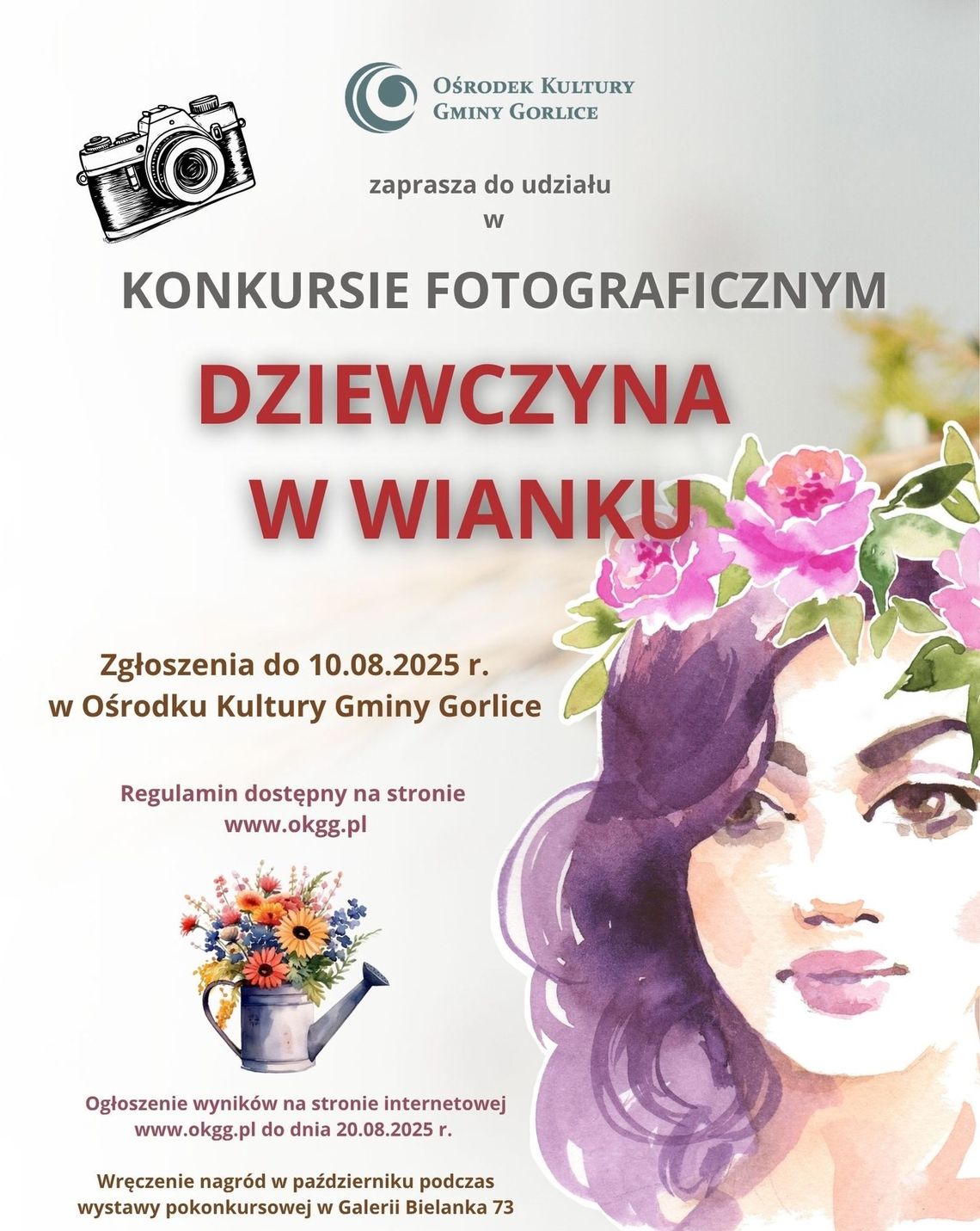 Konkurs fotograficzny pt. Dziewczyna w wianku | halogorlice.info Konkurs fotograficzny pt. Dziewczyna w wianku