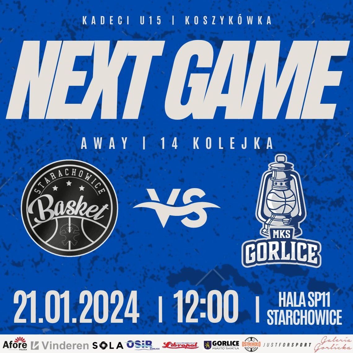 Koszykówka kadetów U-15: Basket Starachowice - MKS Gorlice | halogorlice.info