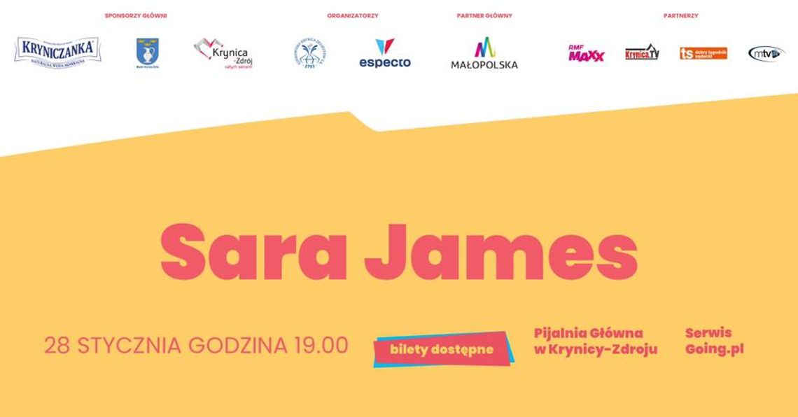 Krynica źródłem Kultury 2023 – SARA JAMES | halogorlice.info