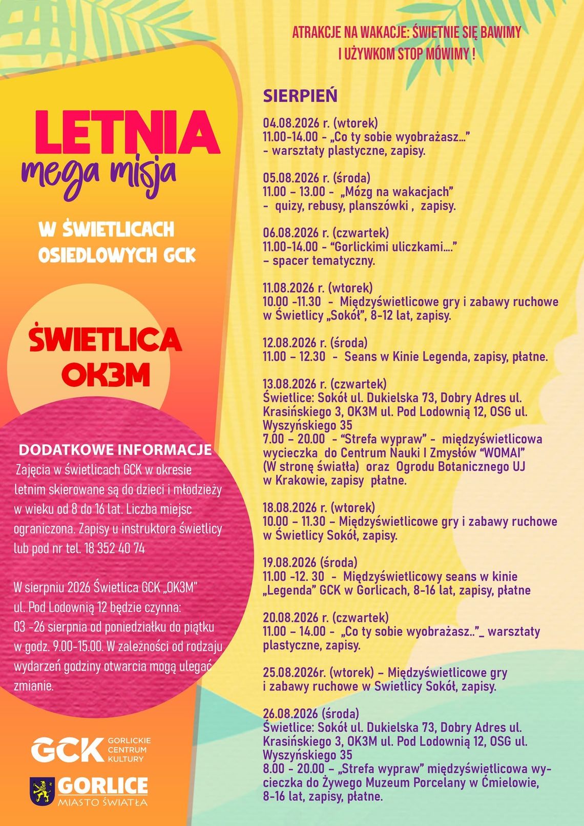 Letnia Mega Misja w Gorlicach | zapowiedzi wydarzeń - halogorlice Letnia Mega Misja w Gorlicach | zapowiedzi wydarzeń - halogorlice
