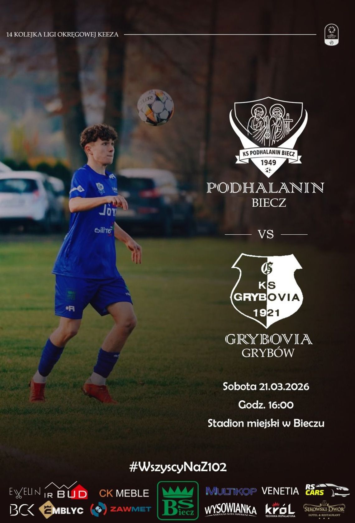 Mecz KS Podhalanin Biecz vs Grybovia Grybów | zapowiedzi wydarzeń - halogorlice.info