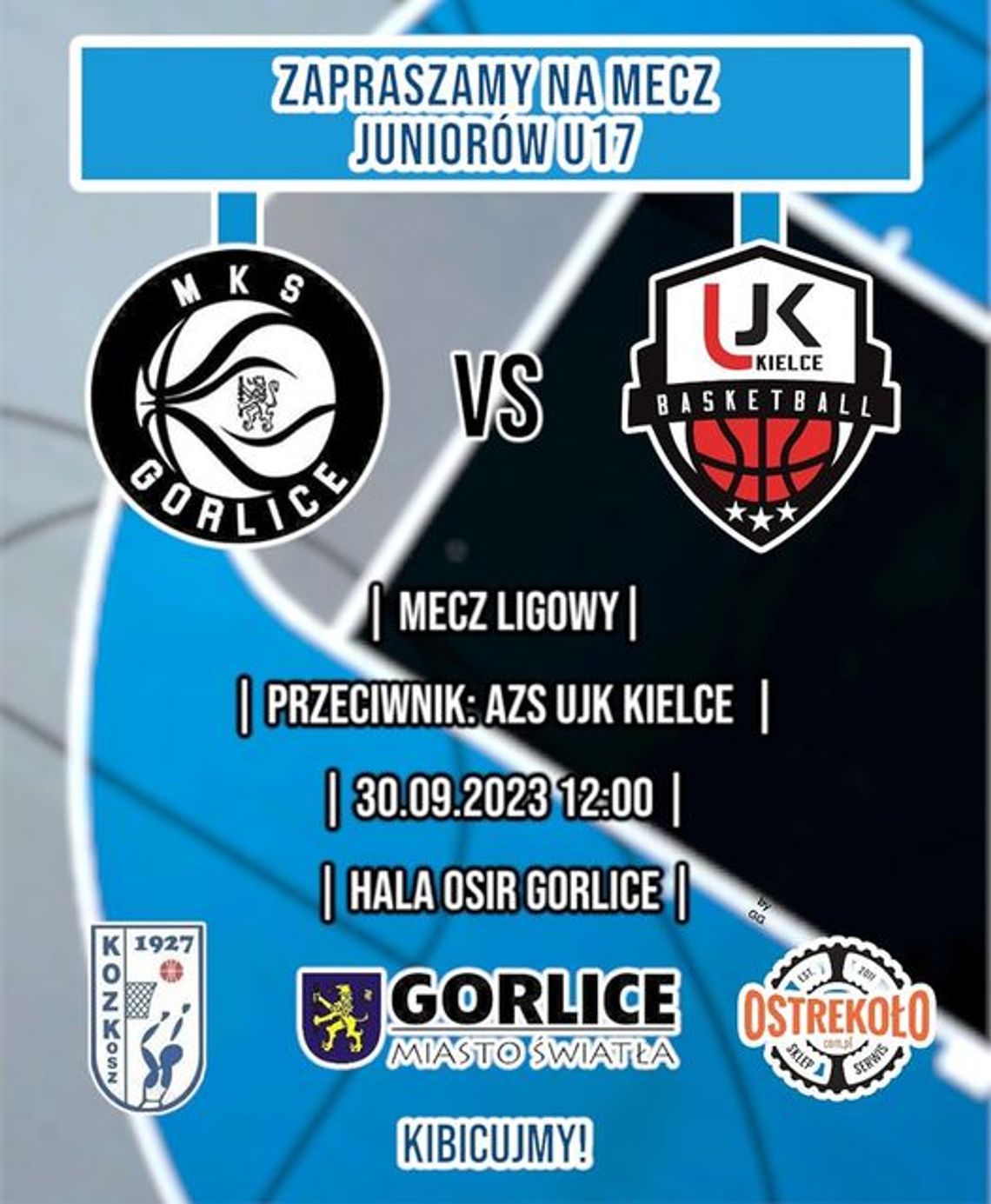 Mecz ligi juniorów: MKS Gorlice - AZS UKJ Kielce | halogorlice.info