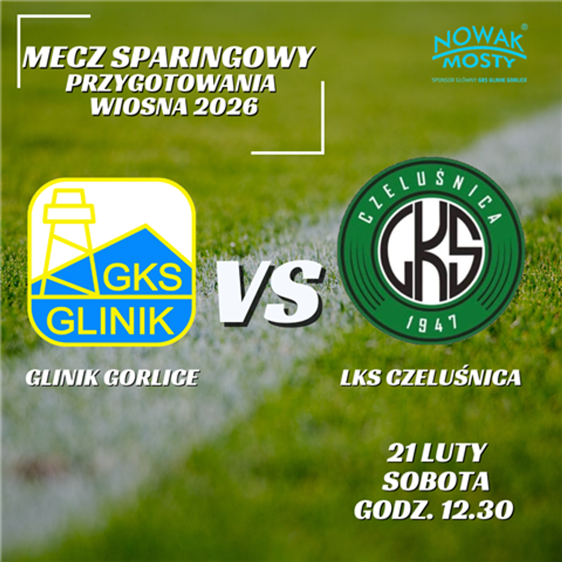 Mecz sparingowy GKS Glinik Gorlice - LKS CZELUŚNICA | zwiastuny wydarzeń – halogorlice.info