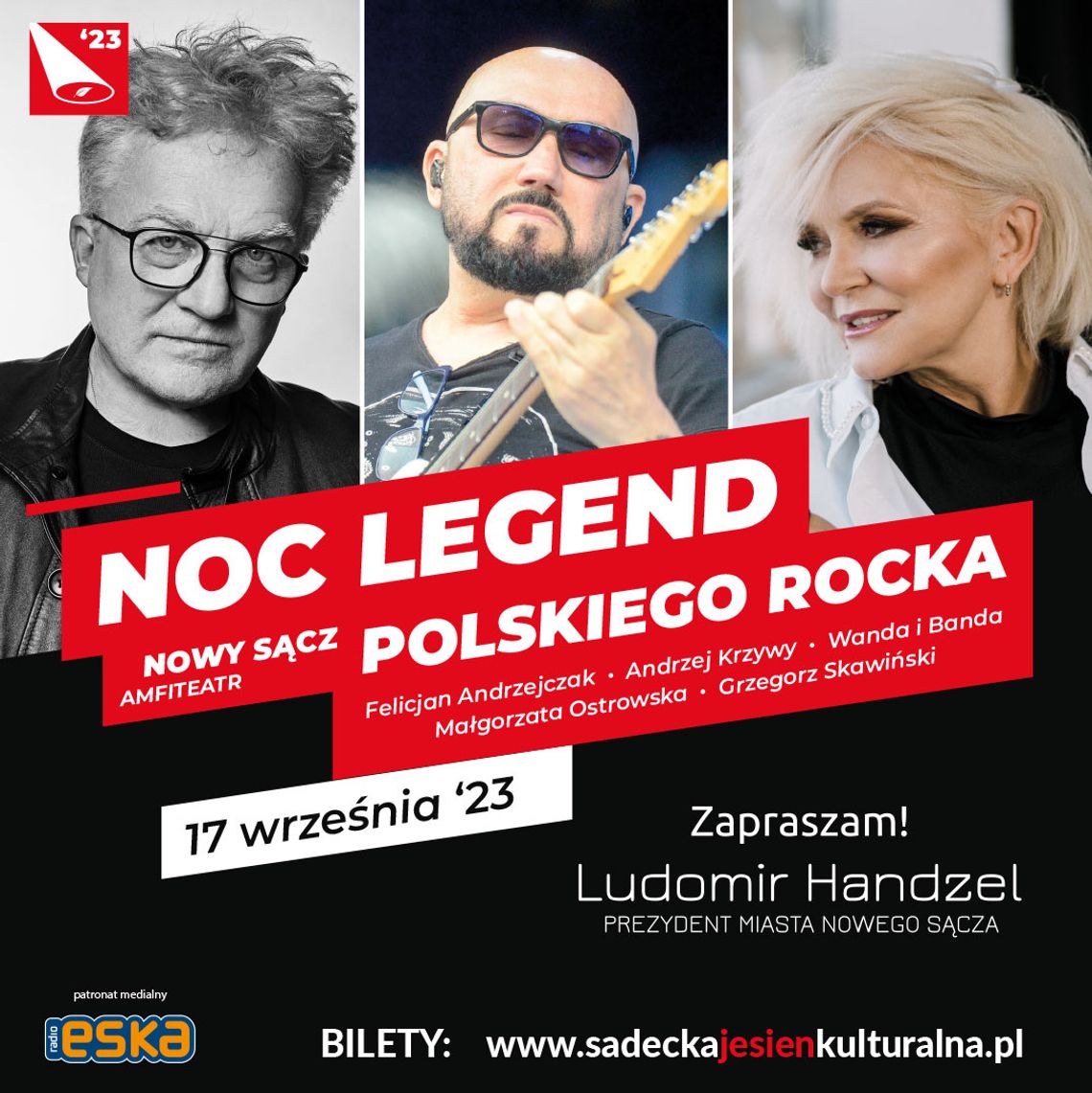 Noc Legend Polskiego Rocka – Sądecka Jesień Kulturalna 2023 | halogorlice.info Noc Legend Polskiego Rocka – Sądecka Jesień Kulturalna 2023 | halogorlice.info
