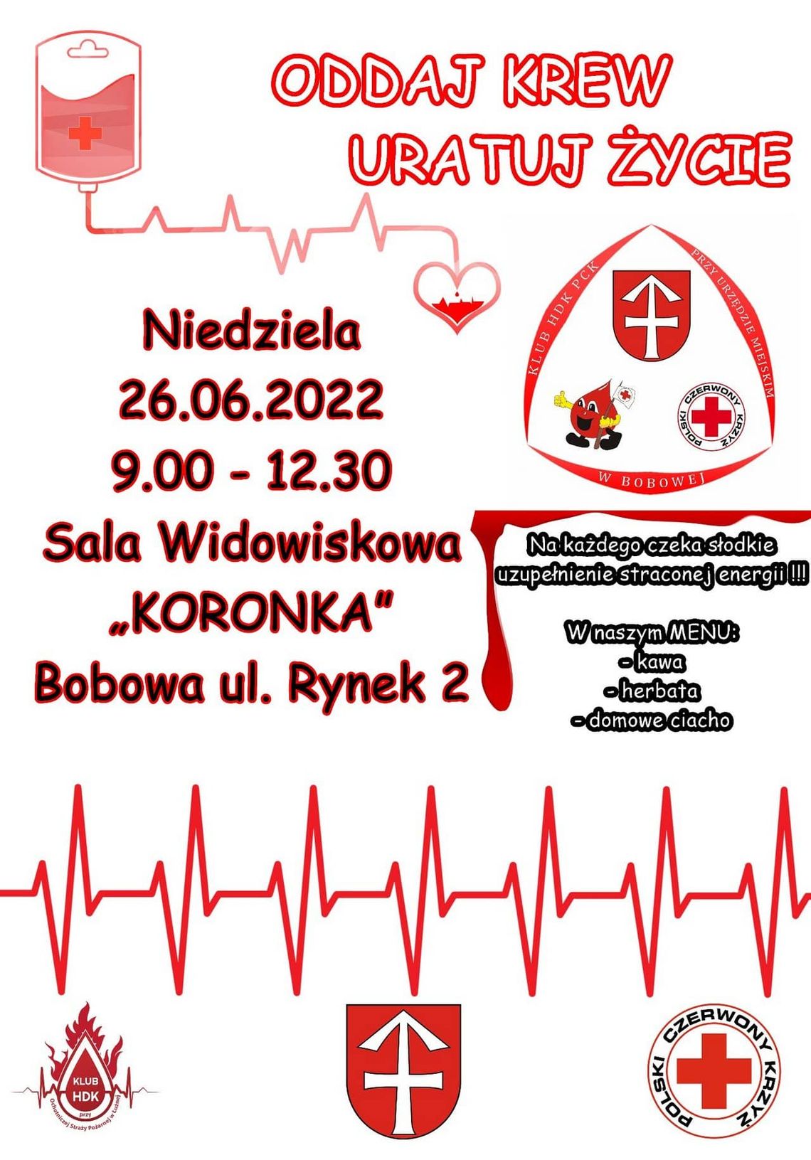 Oddaj krew – Uratuj Życie! Akcja krwiodawstwa w Bobowej | halogorlice.info