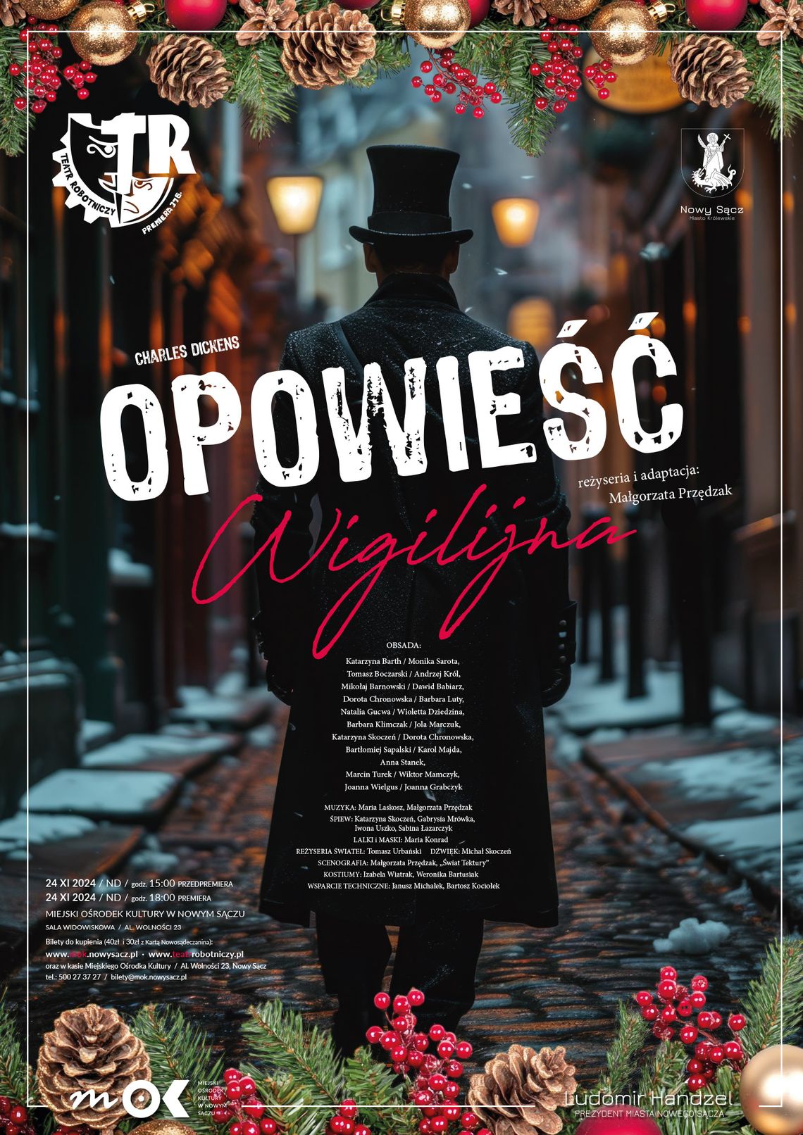 „Opowieść Wigilijna” Charlesa Dickensa | zapowiedzi imprez – halogorlice.info