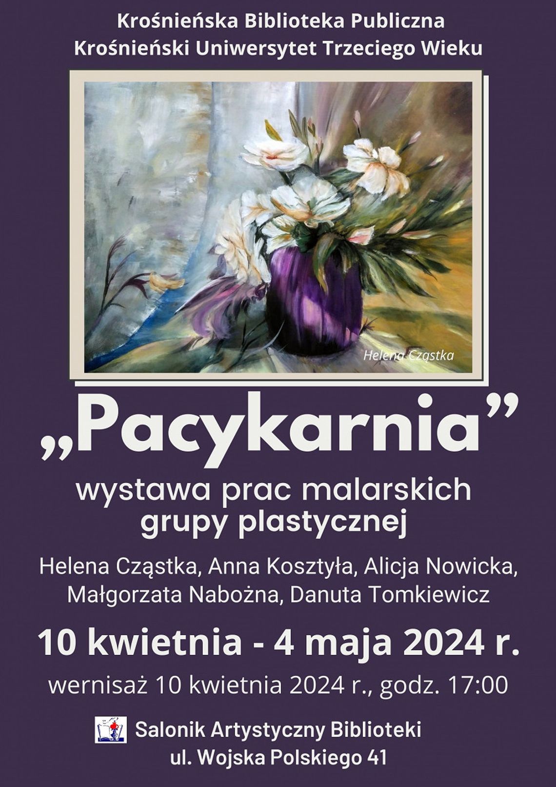 „Pacykarnia” – wystawa prac malarskich | halogorlice.info