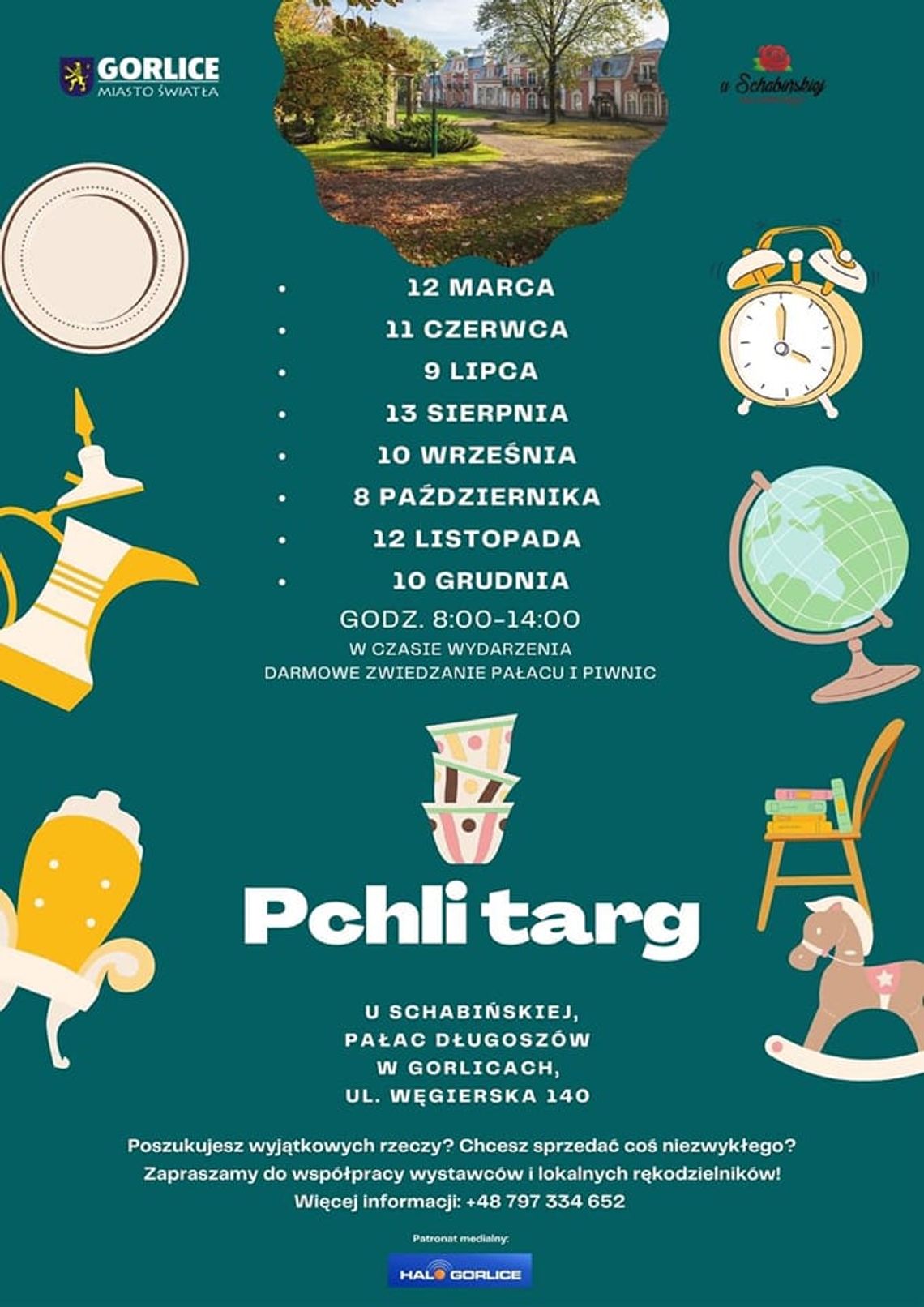 Pchli Targ w Pałacu Długoszów – U Schabińskiej | halogorlice.info