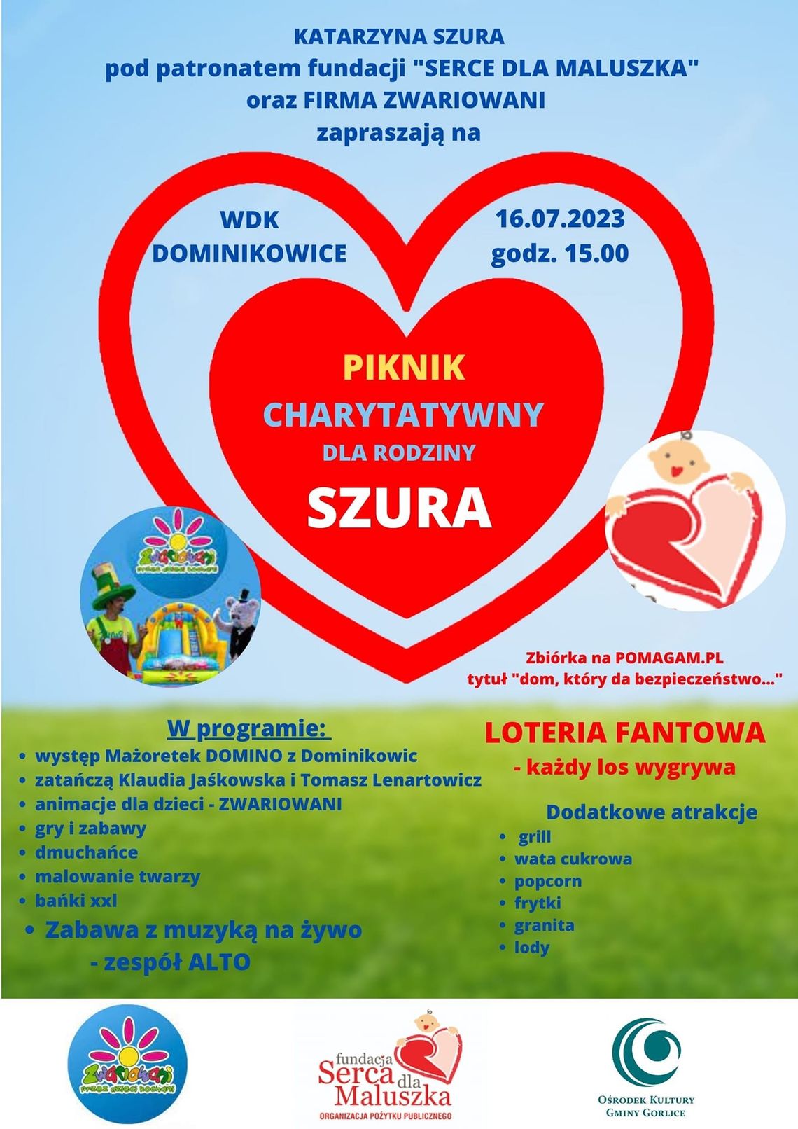 Piknik Charytatywny dla Rodziny Szura | halogorlice.info