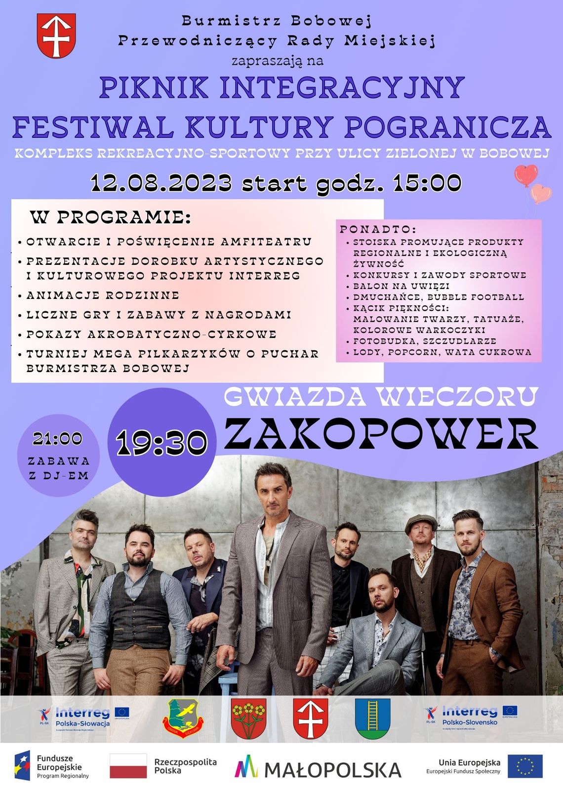 Piknik Integracyjny – Festiwal Kultury Pogranicza i koncert ZAKOPOWER | halgorlice.info