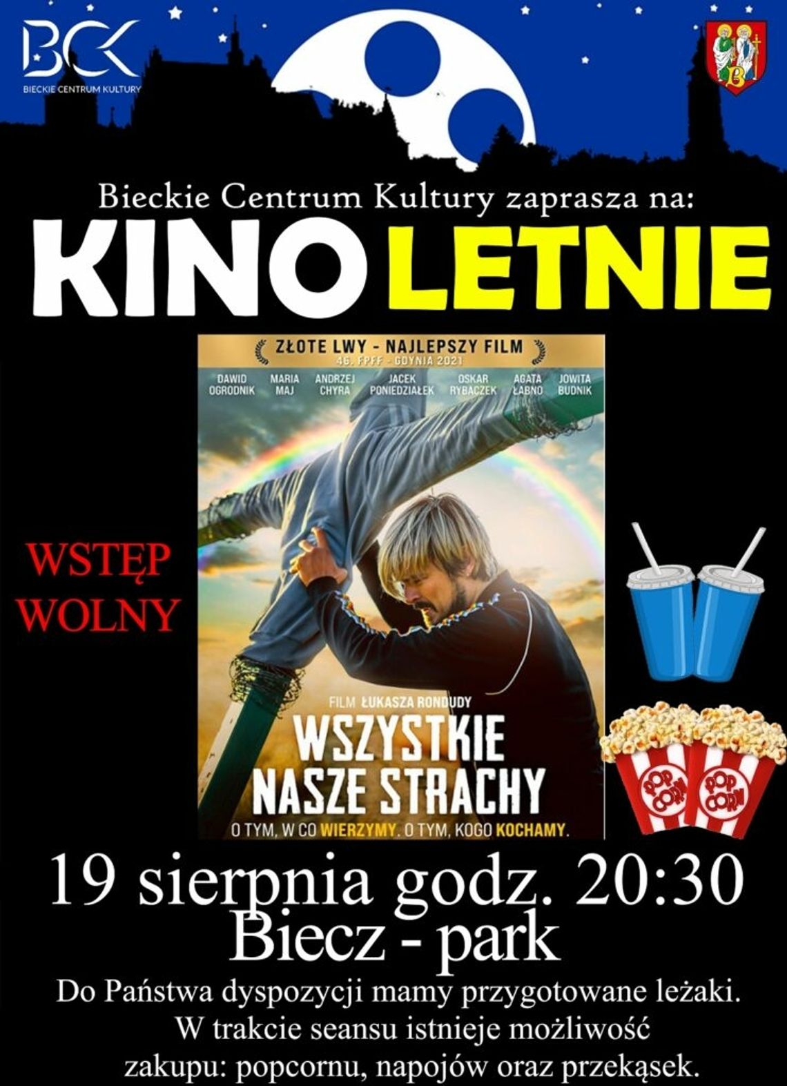 Plenerowe Kino Letnie – Biecz | zapowiedzi imprez – halogorlice.info
