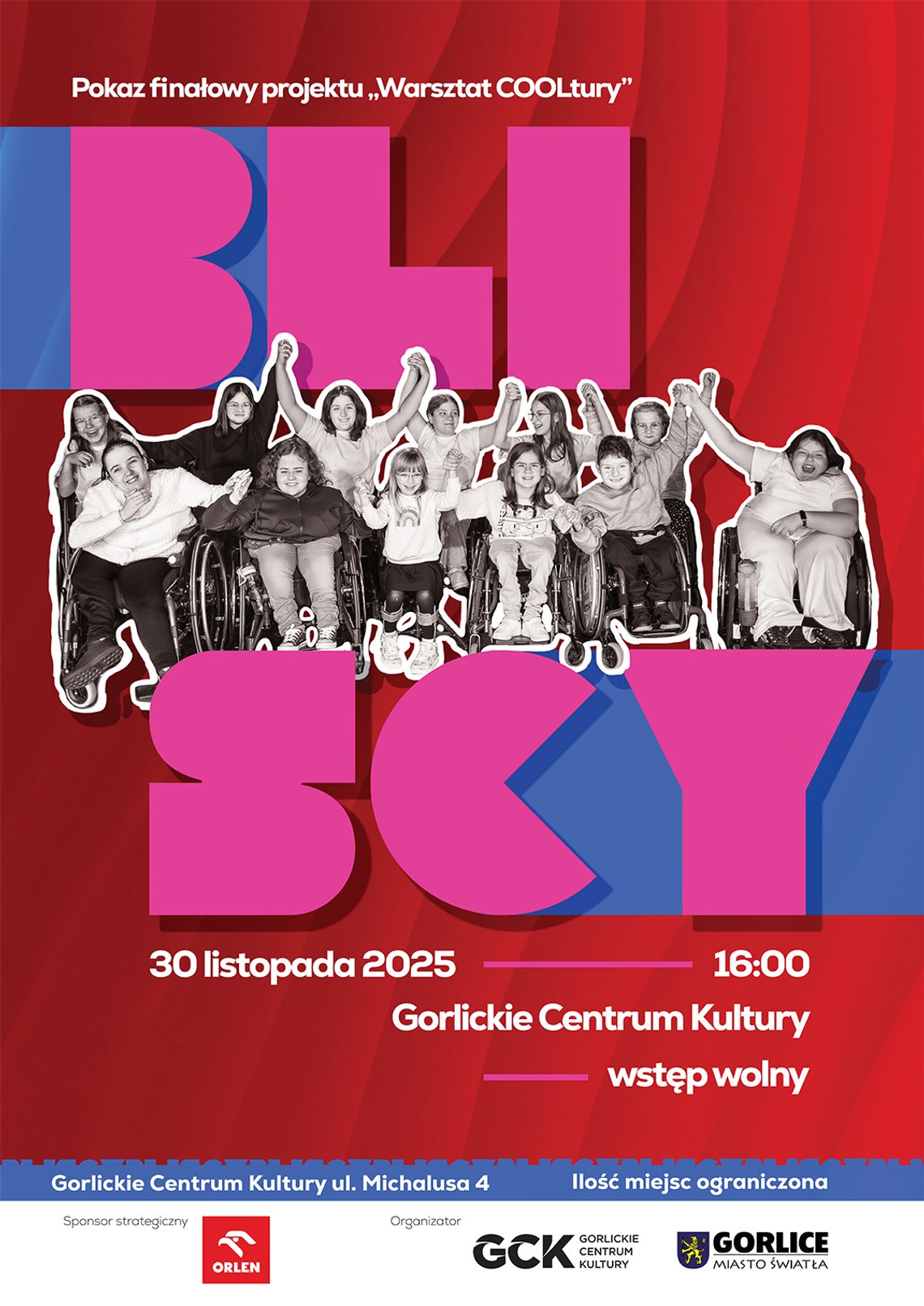 pokaz finałowy projektu „Warsztat COOLtury” | zapowiedzi wydarzeń - halogorlice.info Plakat zapowiadający wydarzenie - pokaz finałowy projektu „Warsztat COOLtury”