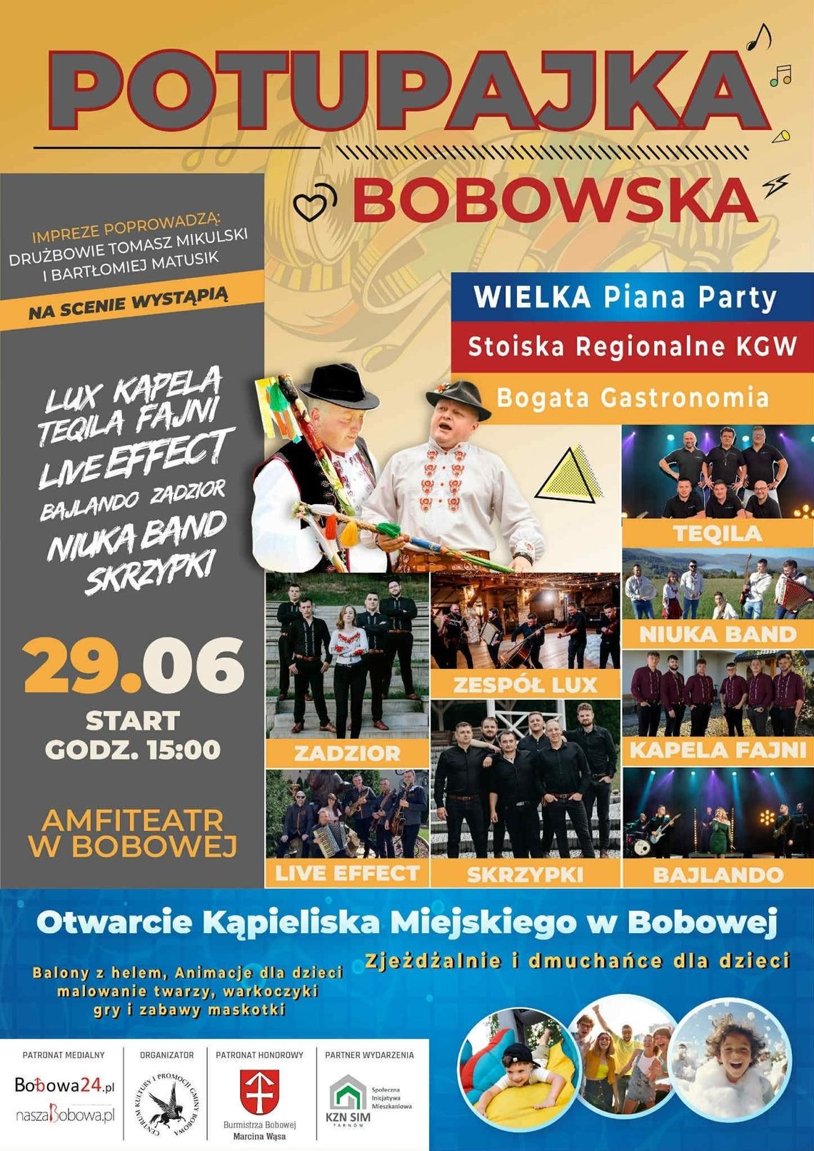Potupajka Bobowska | zapowiedzi imprez - halogorlice.info Plakat zapowiadający wydarzenie Potupajka Bobowska