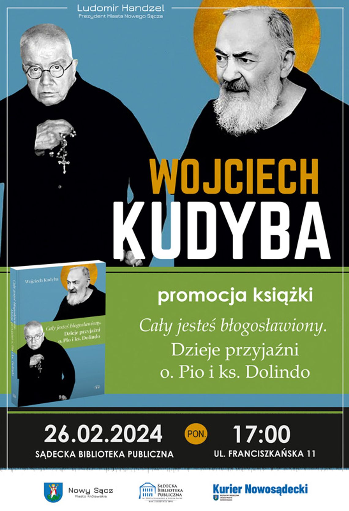 Promocja książki prof. dr hab. Wojciecha Kudyby | halogorlice.info