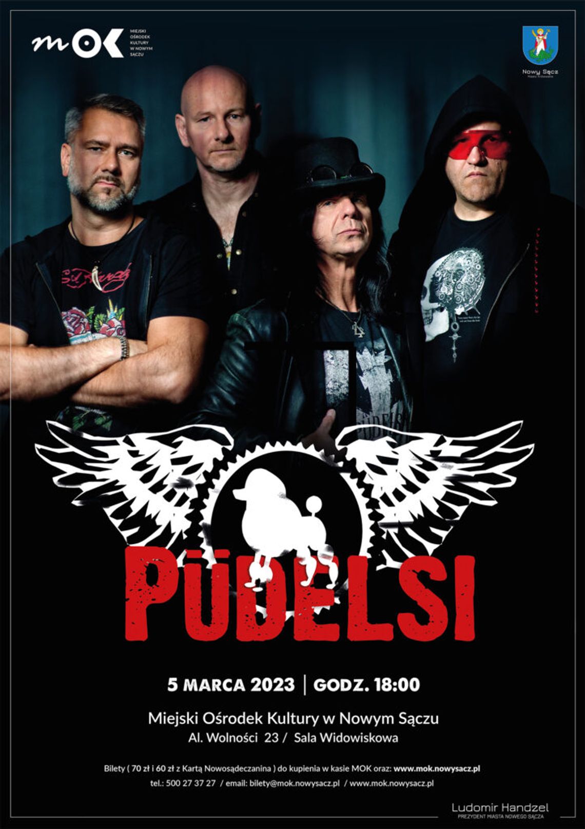 Püdelsi – koncert w MOK w Nowym Sączu | halogorlice.info