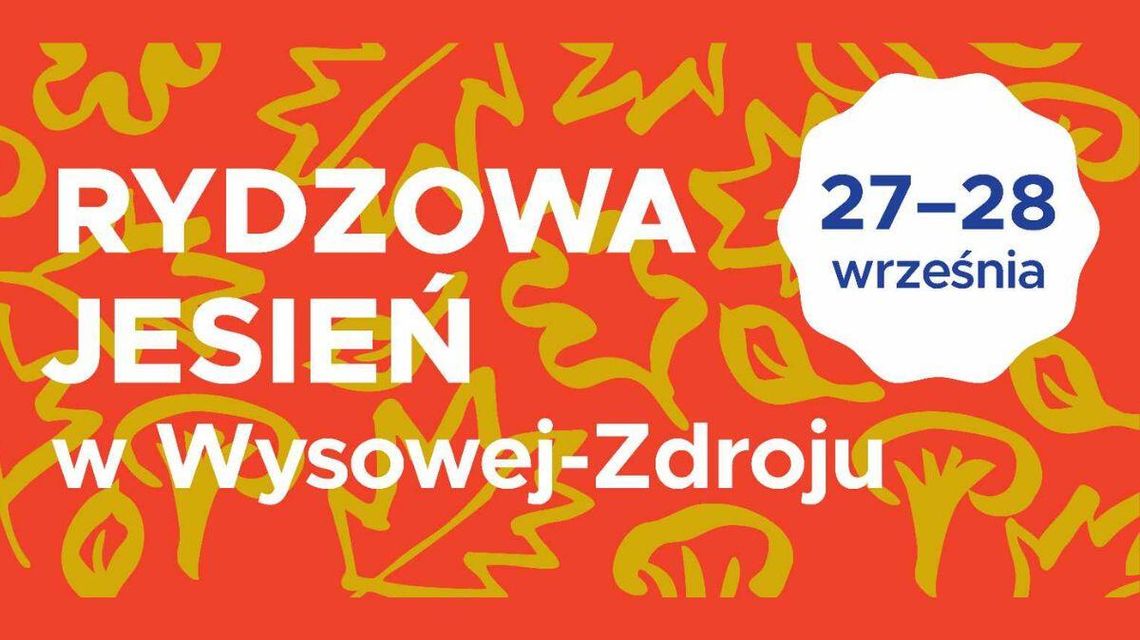 Rydzowa Jesień w Wysowej-Zdroju | zapowiedzi imprez – halogorlice.info Zdjęcie przedstawia plakat promujący wydarzenie Rydzowa Jesień w Wysowej-Zdroju