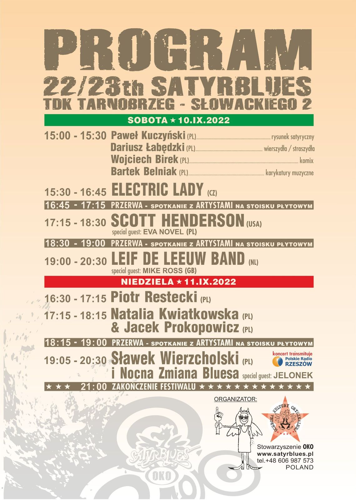 SatyrBlues w Tarnobrzegu | zapowiedzi imprez - halogorlice.info