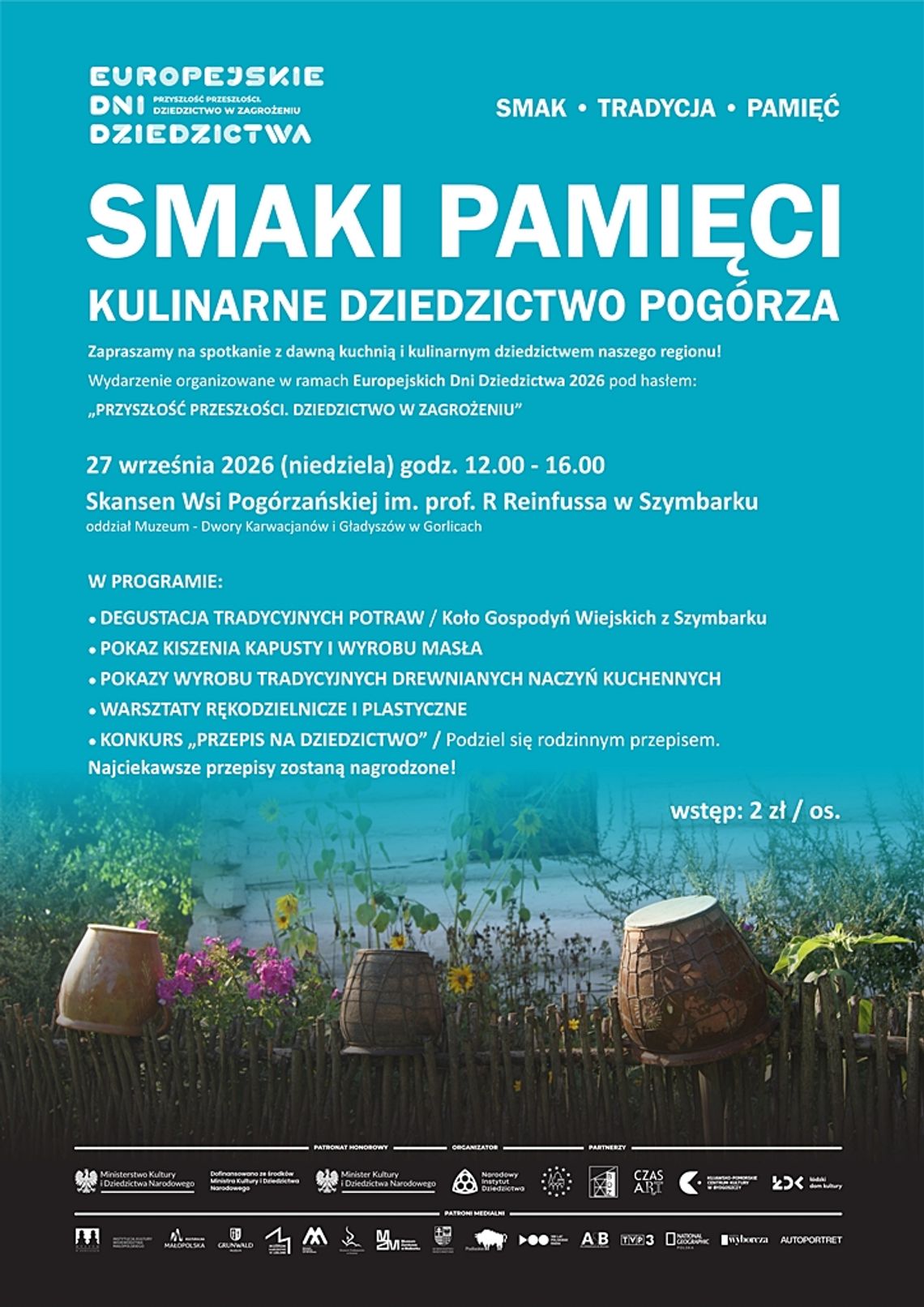Smaki Pamięci w Szymbarku | zapowiedzi wydarzeń - halogorlice.info