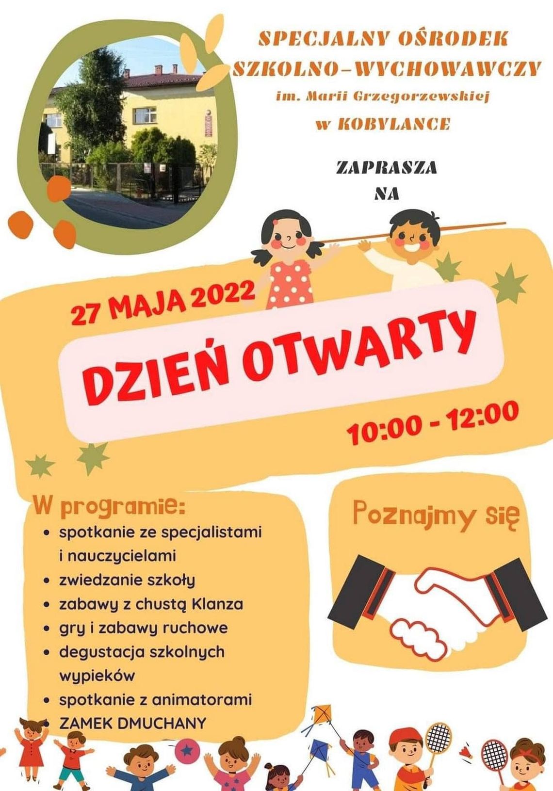 Specjalny Ośrodek Szkolno – Wychowawczy w Kobylance im. Marii Grzegorzewskiej | zapowiedzi imprez – halogorlice.info