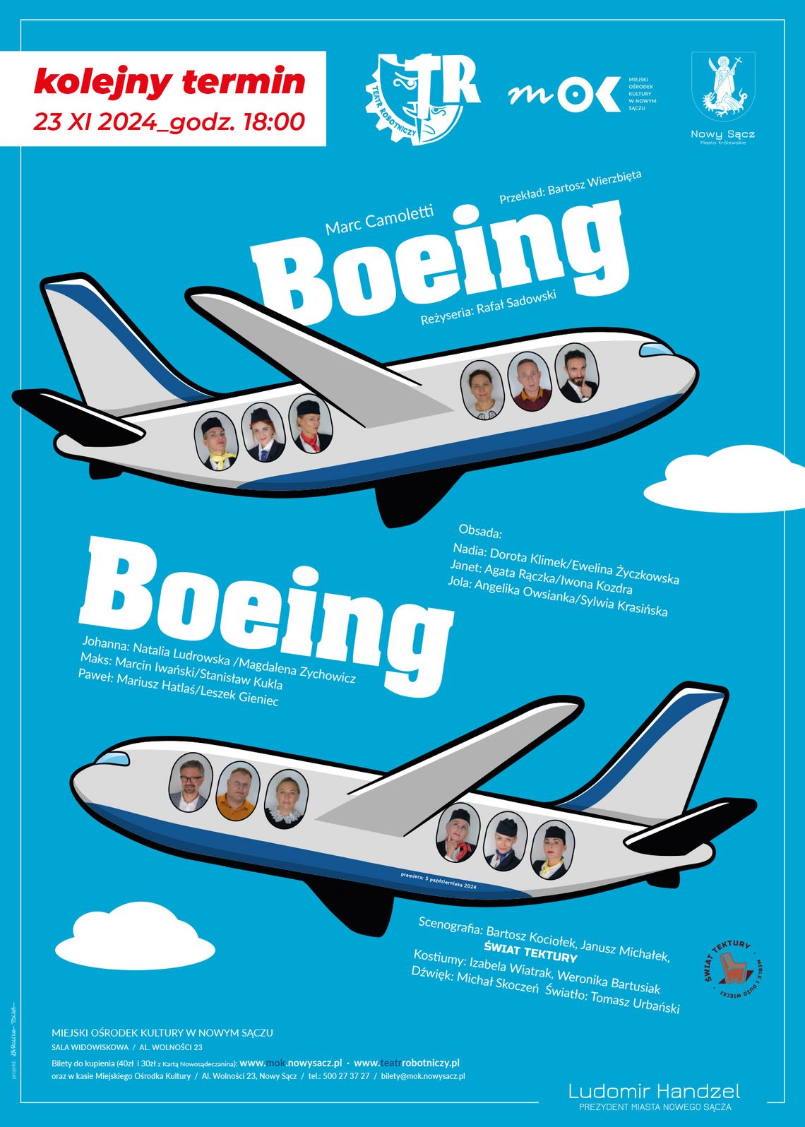 Spektakl „Boeing Boeing” | zapowiedzi imprez – halogorlice.info