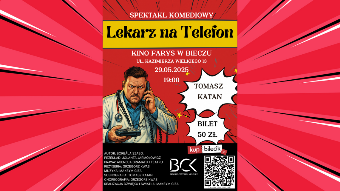 Spektakl komediowy pt. Lekarz na telefon | zapowiedzi imprez – halogorlice.info Spektakl komediowy pt. Lekarz na telefon | zapowiedzi imprez – halogorlice.info