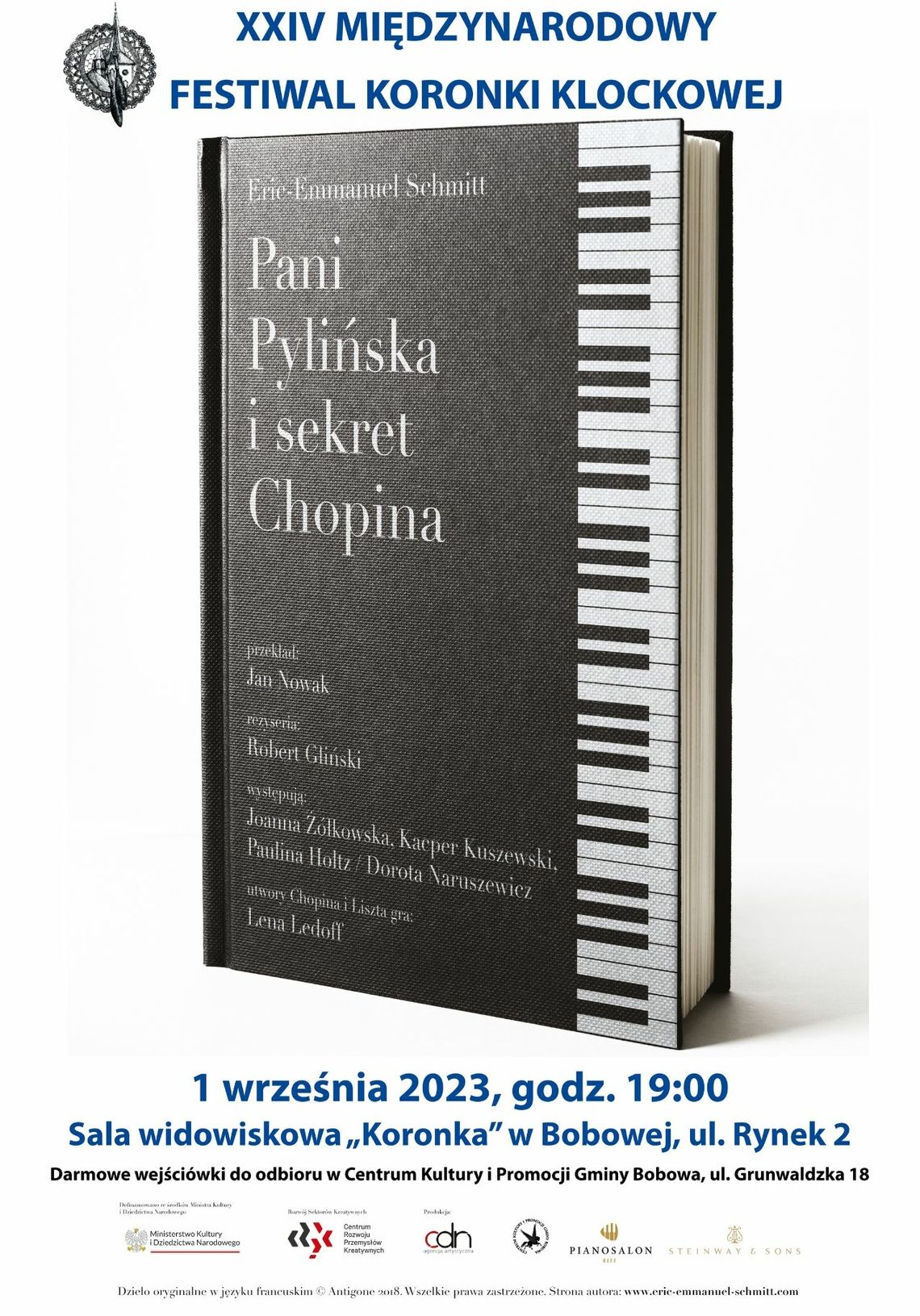 Spektakl – Pani Pylińska i sekret Chopina – Bobowa | halogorlice.info