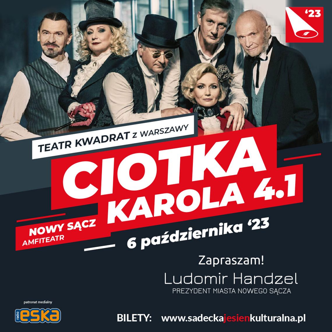 Spektakl pt. „Ciotka Karola 4.1.” Teatr Kwadrat - Sądecka Jesień Kulturalna | halogorlice.info Spektakl pt. „Ciotka Karola 4.1.” Teatr Kwadrat - Sądecka Jesień Kulturalna | halogorlice.info