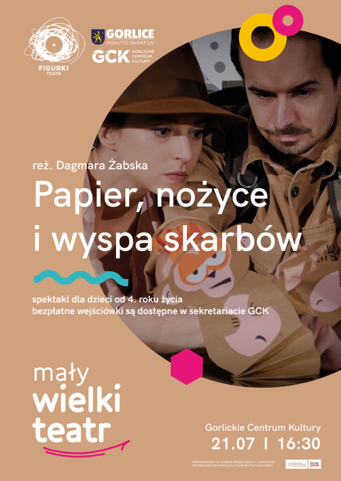 Spektakl teatralny „Papier, nożyce i wyspa skarbów” | zapowiedzi wydarzeń - halogorlice.info Spektakl teatralny „Papier, nożyce i wyspa skarbów” | zapowiedzi wydarzeń - halogorlice.info