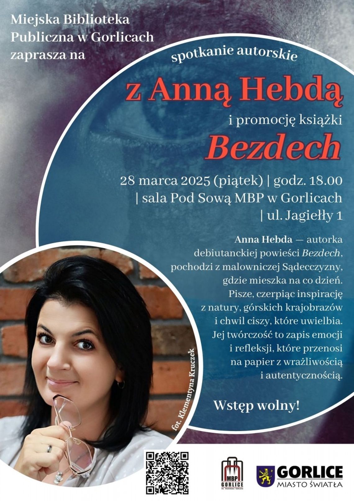 Anna Hebda autorka książki Bezdech