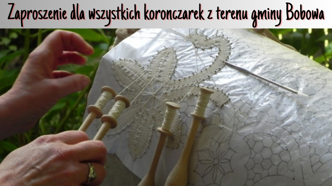 Spotkanie dotyczące światowego festiwalu koronki 2026 | zapowiedzi wydarzeń - halogorlice.info Plakat zapowiadający wydarzenie - spotkanie dotyczące Światowego Festiwalu Koronki 2026