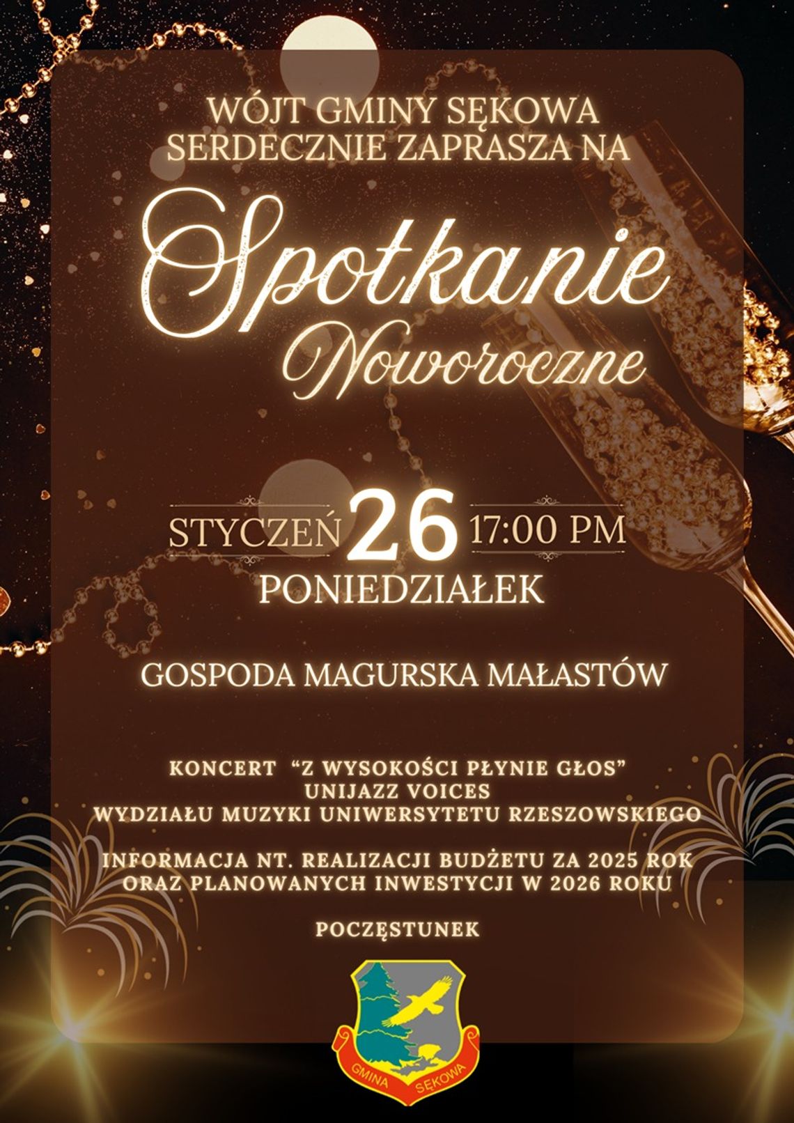 Plakat zapowiadający wydarzenie -