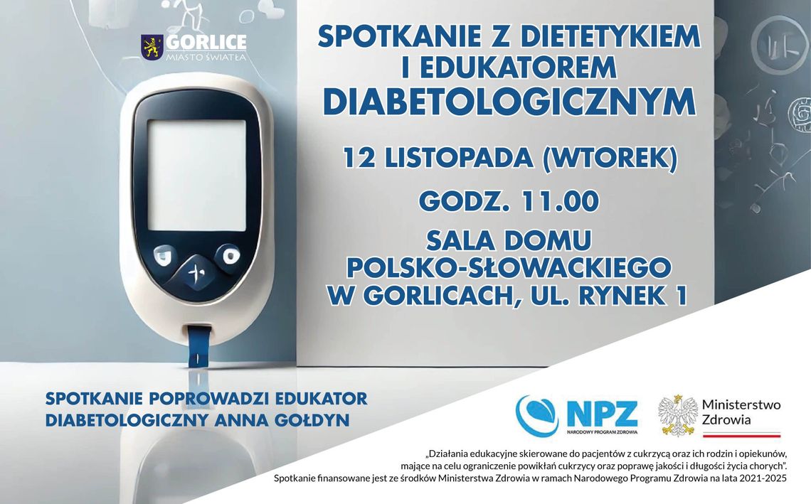 Spotkanie z dietetykiem i edukatorem diabetologicznym | zapowiedzi imprez – halogorlice.info Spotkanie z dietetykiem i edukatorem diabetologicznym | zapowiedzi imprez – halogorlice.info