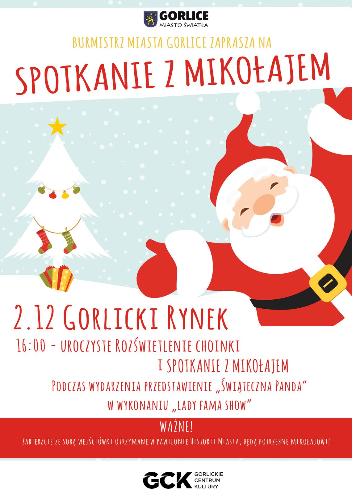 Spotkanie z Mikołajem w Gorlicach | halogorlice.info