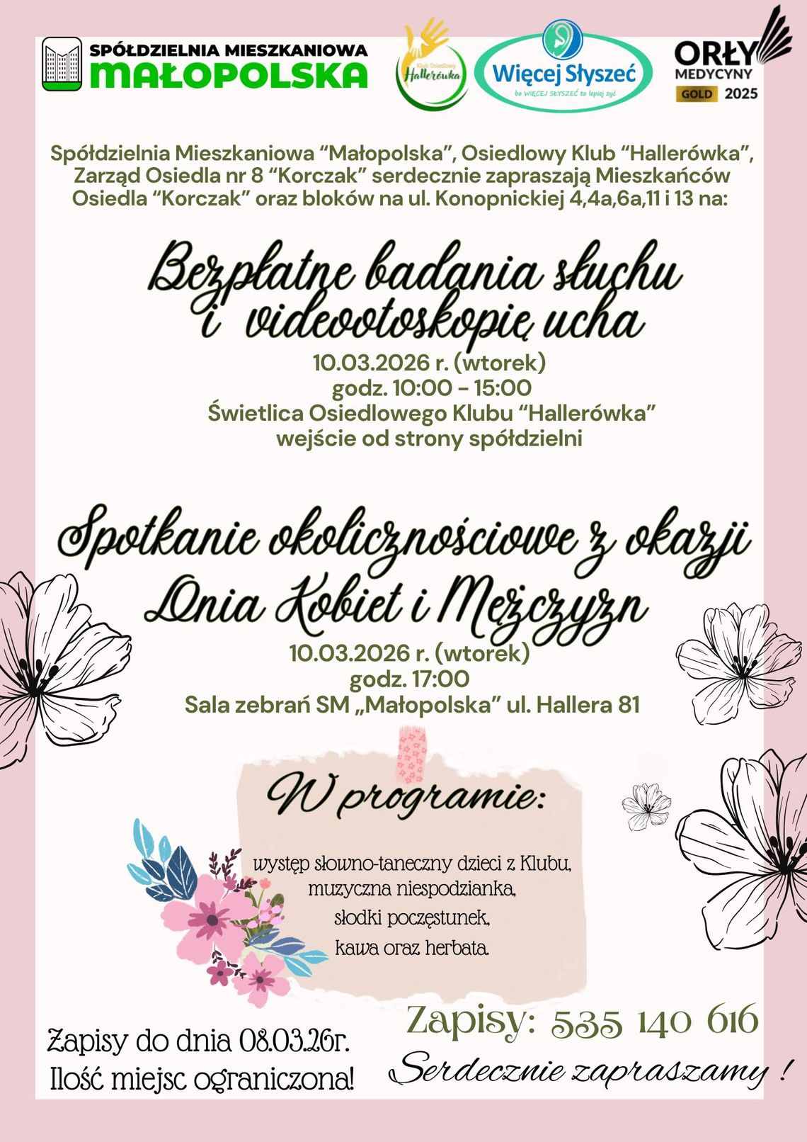 Spotkanie z okazji Dnia Kobiet i Mężczyzn | zapowiedzi wydarzeń - halogorlice.info