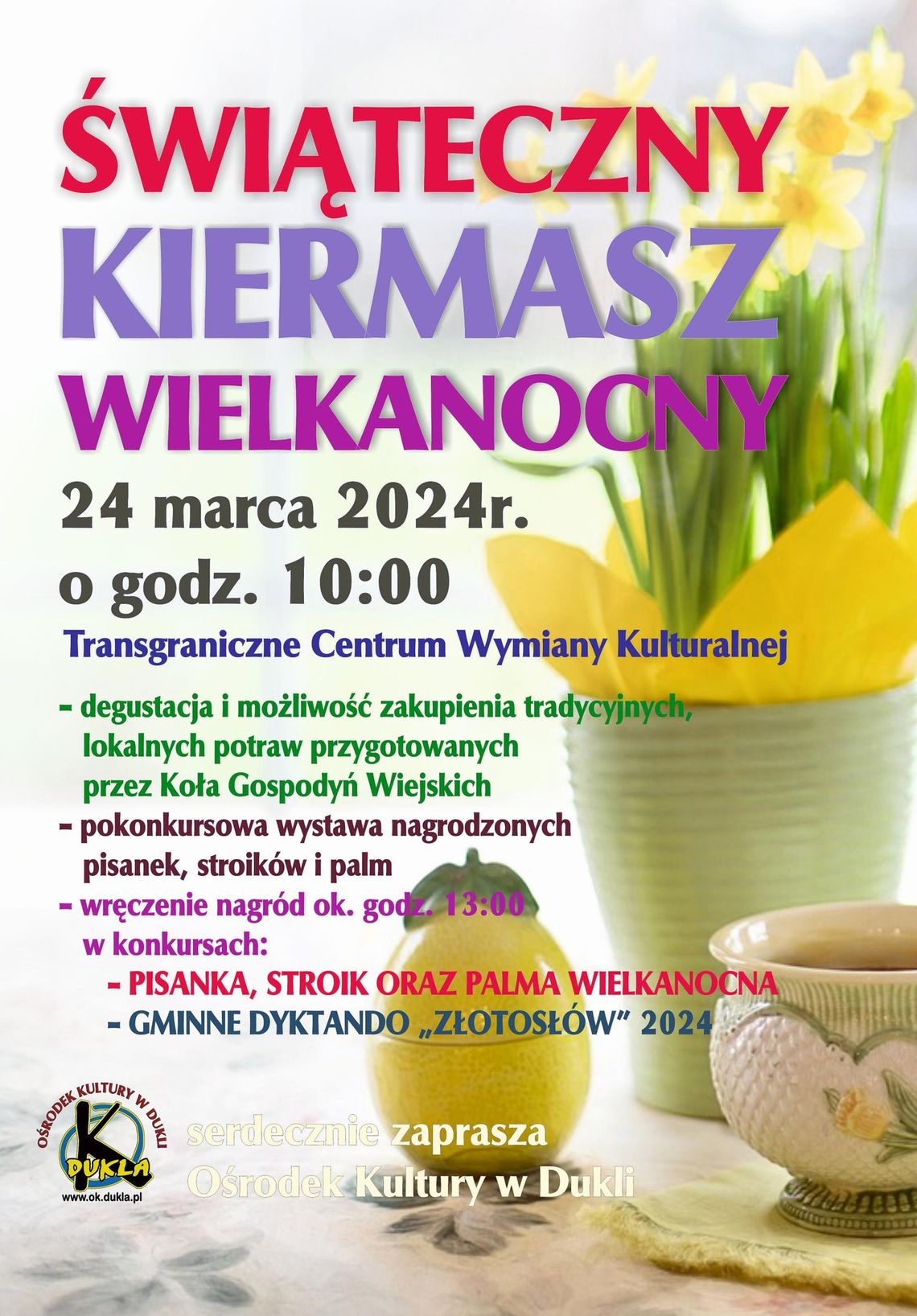 Świąteczny Kiermasz Wielkanocny | halogorlice.info