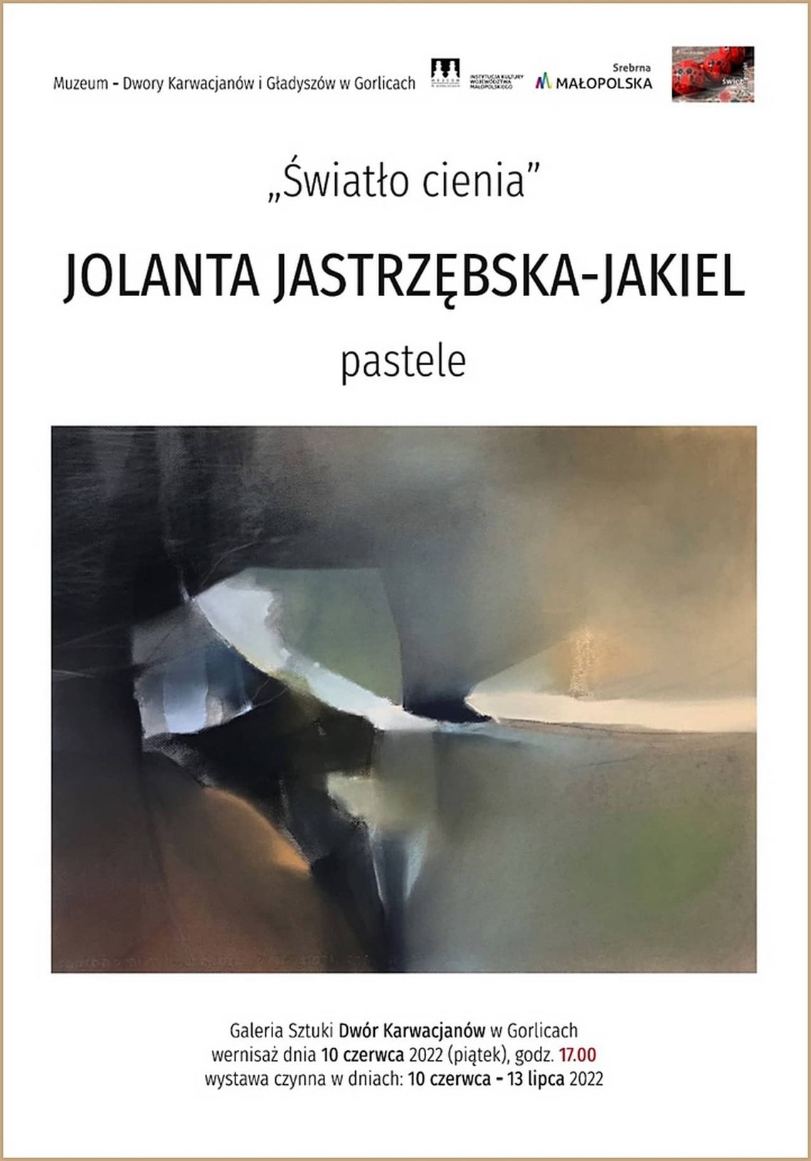 „Światło cienia” wystawa pasteli Jolanty Jastrzębskiej Jakiel | zapowiedzi imprez – halogorlice.info