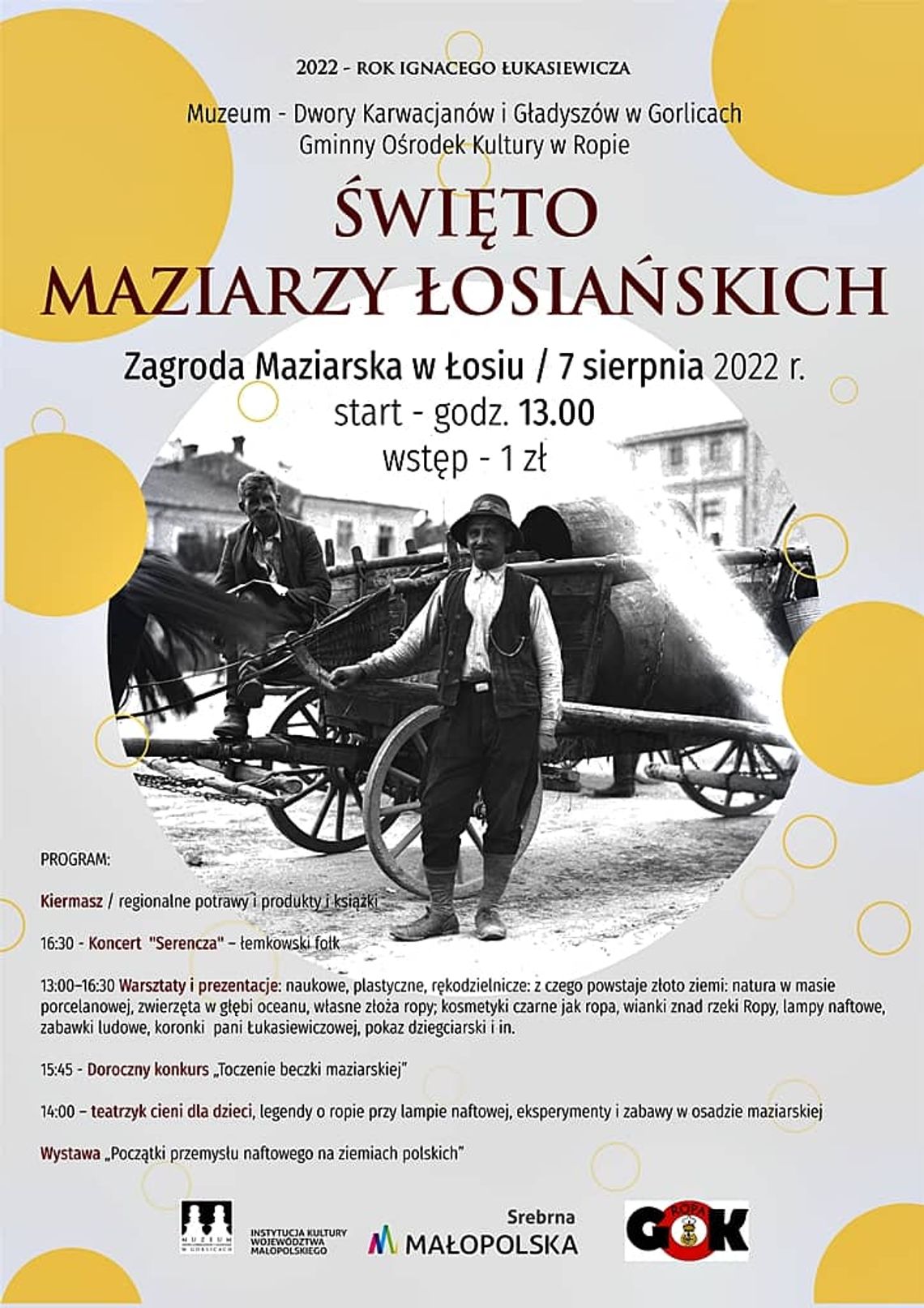Święto Maziarzy Łosiańskich 2022 | zapowiedzi imprez – halogorlice.info