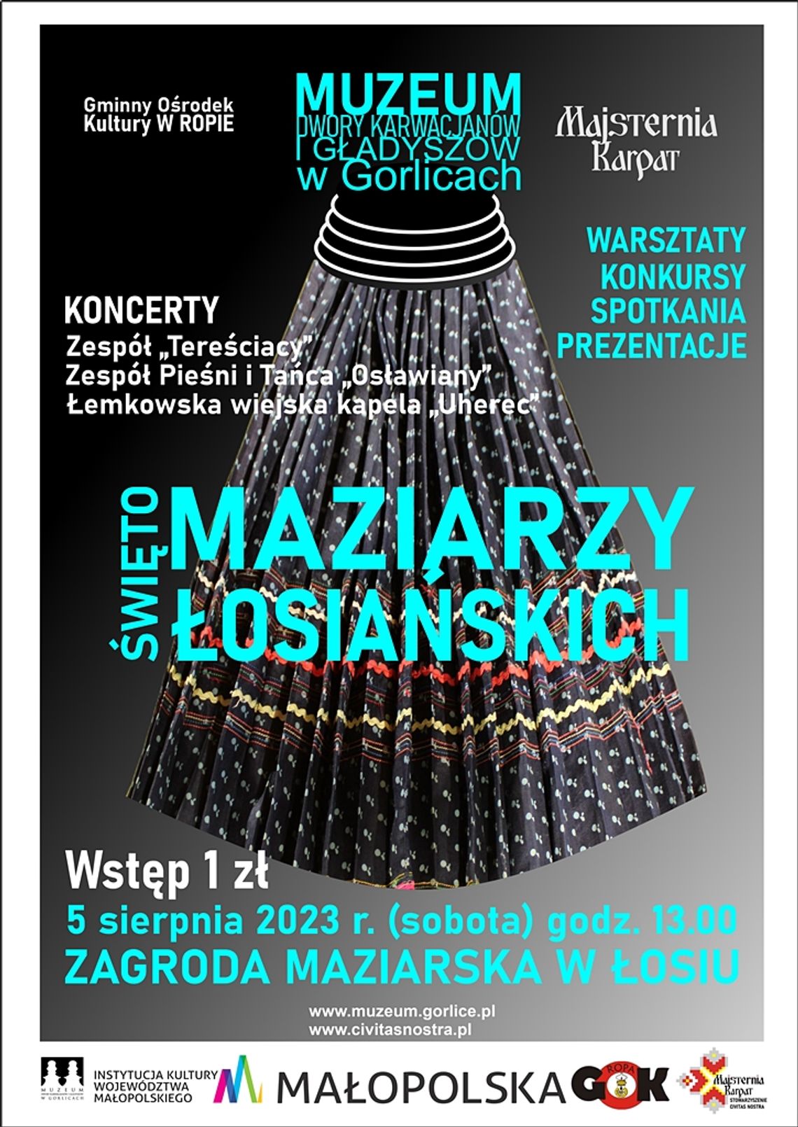 ŚWIĘTO MAZIARZY ŁOSIAŃSKICH 2023 – Zagroda Maziarska w Łosiu | halogorlice.info