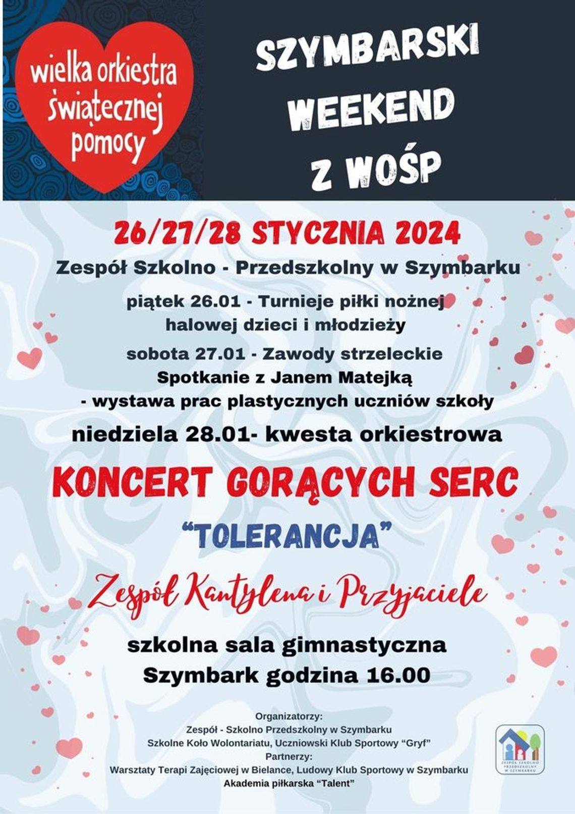 Szymbarski weekend z WOŚP – zapowiedzi imprez | halogorlice.info