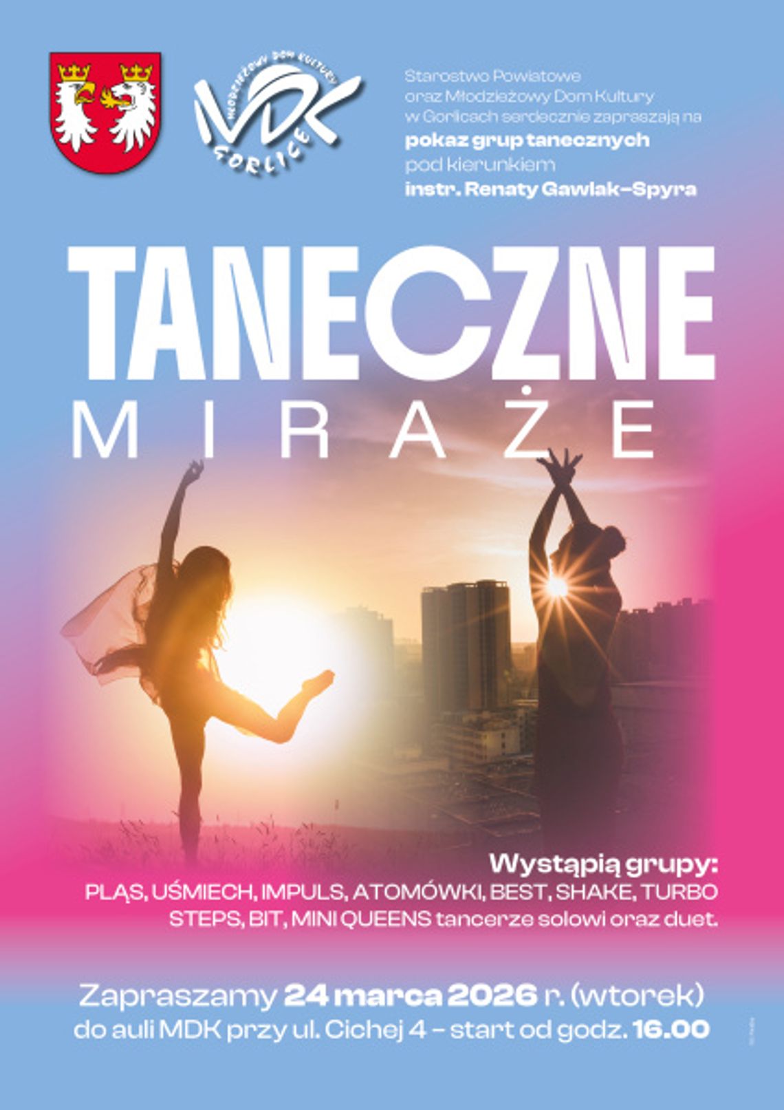 Taneczne miraże w Gorlicach | zapowiedzi wydarzeń - halogorlice.info